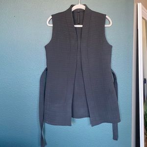 Lululemon Long Vest w/ Tie